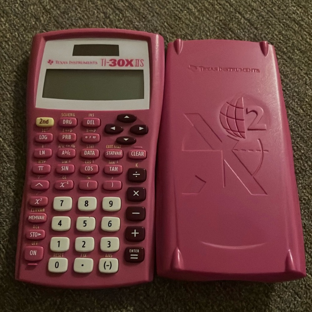Texas Instruments TI-30X IIS Pink Scientific Calculator